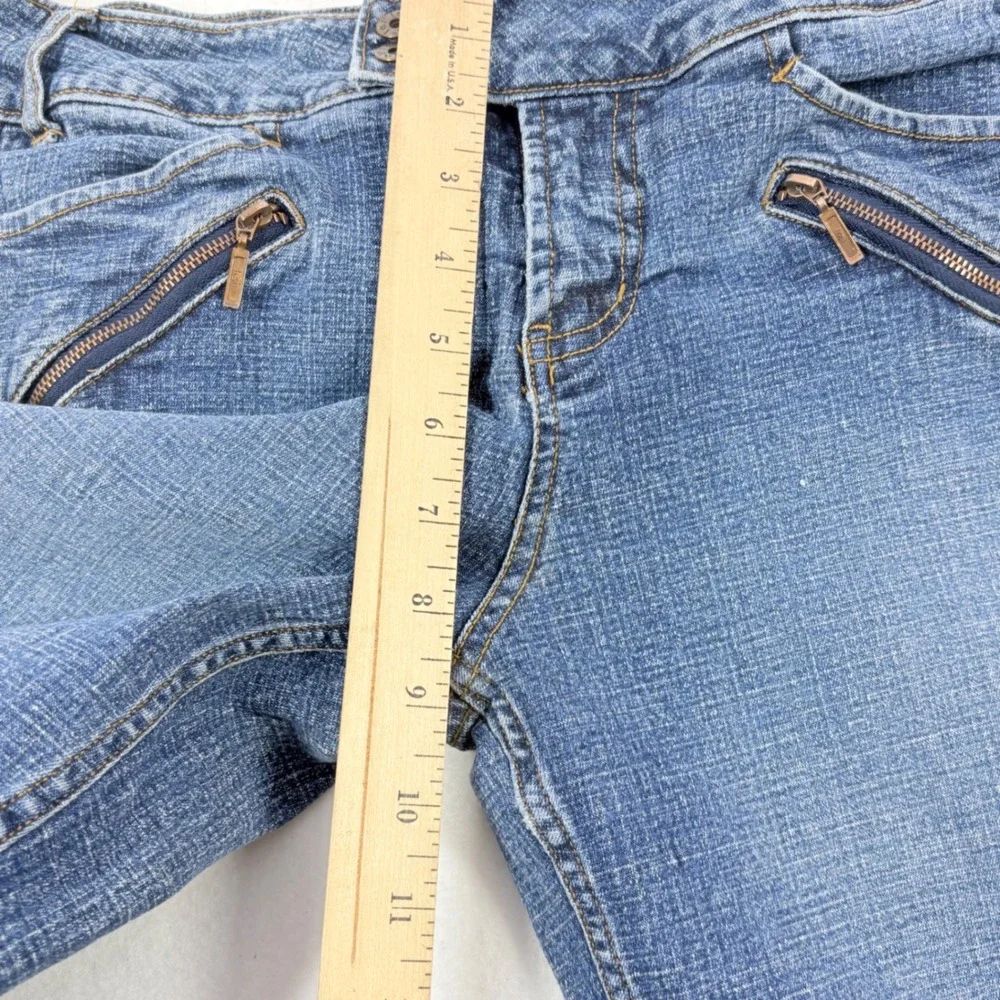 Y2K 90s LEI Flare Jeans Womens Size 11 Low Rise 29x29 FLAW‎